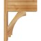Ekena Millwork Imperial Block Rough Sawn Outlooker, Western Red Cedar, 8"W x 18"D x 22"H OUT08X18X22IMP05RWR - alternate 4